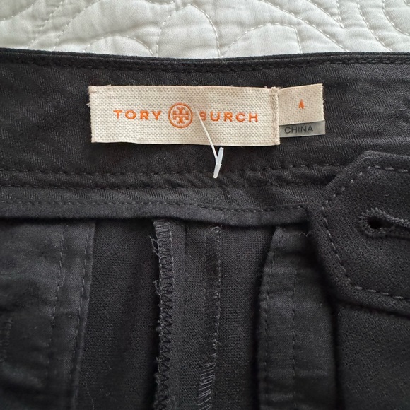 Tory Burch Work Pants - Size 4 - Black - Picture 1 of 7